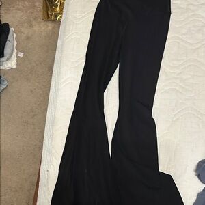 Aerie Black Flare Pants